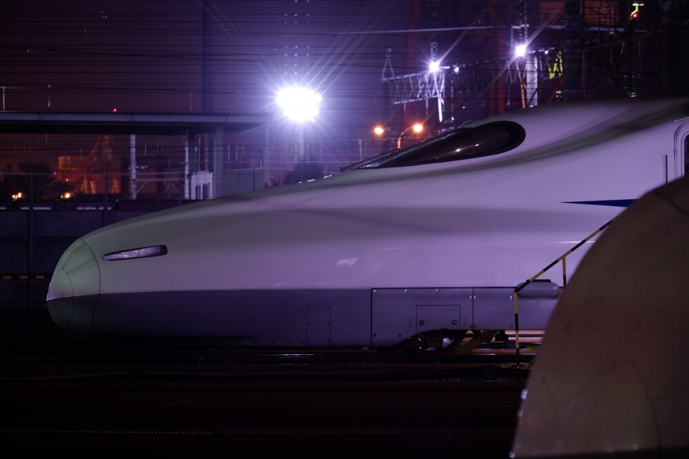 東海道新幹線 N700A 大井車両基地